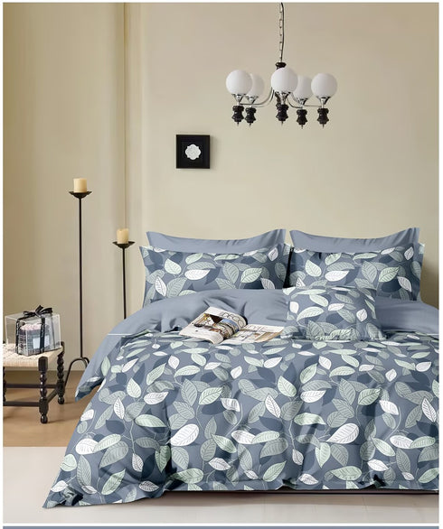 Florida's Yana Double Bed 100% Cotton Imported Bedsheet Set with 2 Pillow Covers